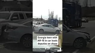 Georgia teen with AR-15 in car leads deputies on chase