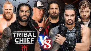 WWE 2K24 - ROMAN REIGNS BROCK LESNAR & JOHN CENA VS THE SHIELD | RCB VS SHIELD - 6 MAN TAG TEAM |