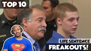 Top 10 Teenagers Who Freaked Out After Getting Life Sentences [REACTION!]