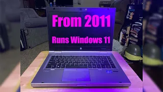 Installing Windows 11 on an 11 Year old Computer