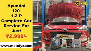 Hyundai i20 Service Cost Starting at Just ₹ 2,999 | Genuine Spare Parts | 60 Day Service Warranty