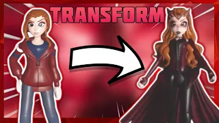 Scarlet Witch Transformation | Crossover Combat | ROBLOX