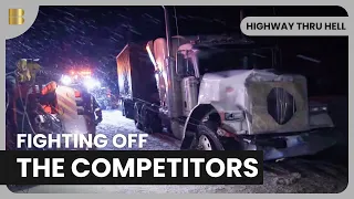 Towing on the Edge - Highway Thru Hell - S01 EP5 - Reality Drama