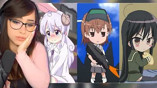 Cutest Hand-Sized Girls in Anime | Funny Moments | Bunnymon REACTS