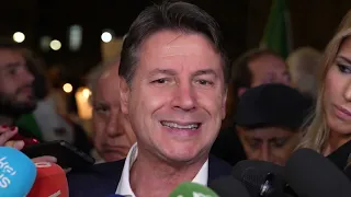 Giuseppe Conte - dichiarazioni stampa | 27/10/23