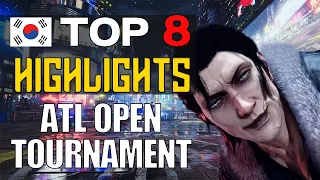 KOREAN TEKKEN 8 NOW - ATL Open Tournament TOP 8 HIGHLIGHTS