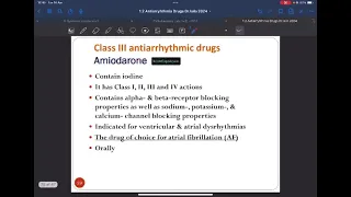 #Pharmacology L2 C2 (Antiarrhythmic Agents P2)