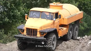 Ural 375 Tankwagen im Gelände- Beuster 2023