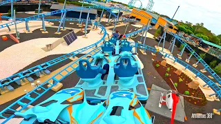 Arctic Rescue Straddle Coaster + RELAUNCHED l SeaWorld San Diego 2023