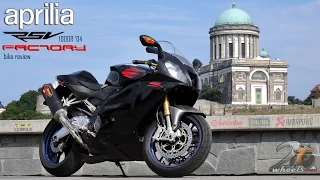 Aprilia RSV1000R Factory bike review / utcai teszt - 2WheelsEurope HD