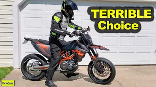 I MESSED UP Getting This KTM 690 SMC R 2024 | CycleCruza