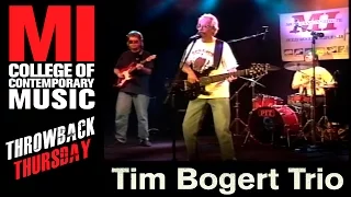 Tim Bogert Trio Throwback Thursday From the MI Vault 1995 | Musicians Institute