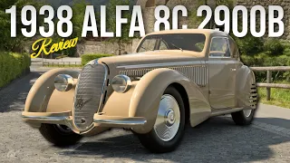GT7 | 1938 Alfa Romeo 8C 2900B Touring Berlinetta | Gran Turismo 7 Review