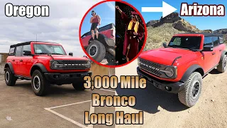 Driving My 2022 Bronco 3,000 Miles to GRADUATE! | Road Trip Review