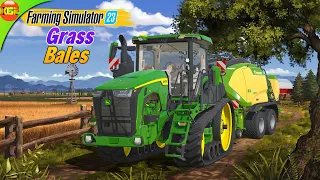 GRASS Day! One Day with Every Crop | Farming Simulator 23 Mobile Gameplay