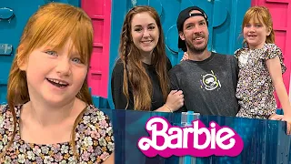 ADLEY visits Barbie in REAL LiFE!!  Surprise family trip to Mattel toy factory & Dreamhouse Mansion