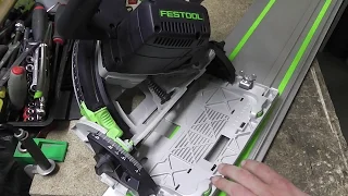 Проще Не Придумать. Полезная "хреновина" для Festool TS-55 за 5 минут из подручного хлама.