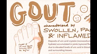 MedChem - Anti-Gout agents lecture on 8 July 2021