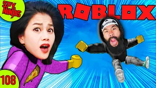 MYSTERY HACKER vs ROBLOX Game Challenges - Spy Ninjas #108