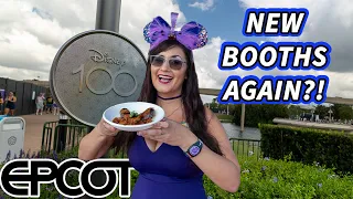 EPCOT Food and Wine Festival 2023 NEW BOOTH arrival 🎊