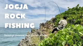 ROCK FISHING !! Ganasnya sambaran monster laut selatan