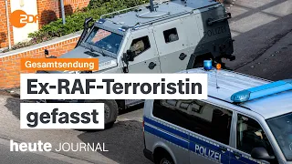 heute journal vom 27.02.2024 RAF-Terroristin verhaftet, Attacken auf Grüne, Lage in Gaza (english)