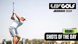 SHOTS OF THE DAY: Top Shots From The First Round | LIV Golf Jeddah