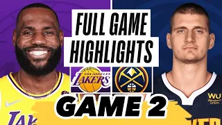 GAME 2 LAKERS VS NUGGETSGAME 2| Full Game Highlights | May 19 2023 |#nba #Lakers #nuggets #denver