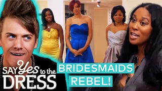 Bridesmaids ABSOLUTELY HATE Bride's Chosen Colour Combination | Say Yes To The Dress: Bridesmaids