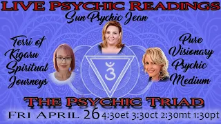 LIVE READINGS FOR YOU! BRING YOUR QUESTIONS