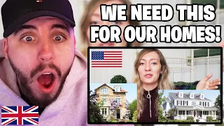 Brit Reacts to European vs American Homes - 12 differences