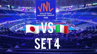 JAPAN🇯🇵 vs ITALY🇮🇹 VNL 2022 MEN'S Week 2 Set 4