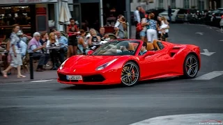8x Ferrari 488 Spider driving in Monaco & Cannes !