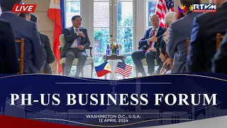 PH-US Business Forum organized by the US-ASEAN Business Council & the US Chamber of Commerce 4/12/24