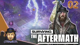 AN AWESOME STORM ARRIVES! - Surviving The Aftermath Gameplay - Ep 02 - Let's Play