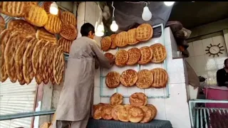 Legendary Samarkand breads 12000 loaves a day.How to make bread.