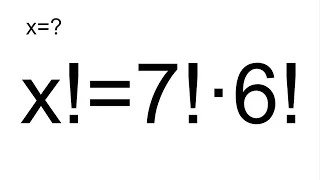 ¿SABES RESOLVER ESTA ECUACIÓN FACTORIAL? Álgebra Básica