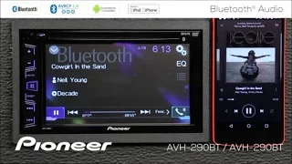 How To - Bluetooth Audio - on Pioneer AVH-290BT, AVH-291BT, MVH-290BT