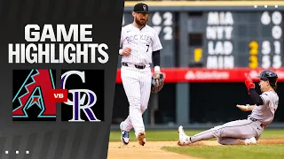 D-backs vs. Rockies Game Highlights (4/10/24) | MLB Highlights