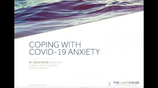 Coping With COVID-19 Anxiety