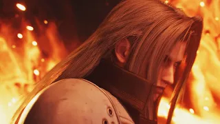 Final Fantasy 7 Remake - Sephiroth First Scene