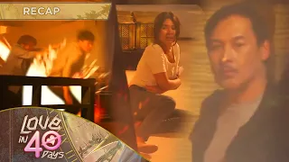 Anton leaves Jane, Edward and Ofelia in the burning house | Love In 40 Days Recap