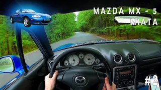 2003 MAZDA mx 5 MIATA - POV test drive | от первого лица | 2