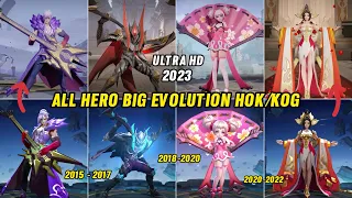 Hero Evolution: Honor of Kings/King of Glory - From First Release Low Graphics to Ultra HD