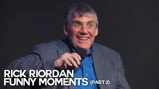 RICK RIORDAN FUNNY MOMENTS (PART 2)