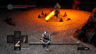 Gwyn, Lord of Cinder Boss Fight (No Damage) - Dark Souls: Remastered