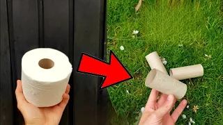 NEVER THROW IT AWAY AGAIN! Used Paper Rolls Worth a Diamond