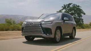 2022 Lexus LX 600 Ultra Luxury Driving Video