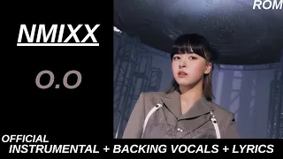 NMIXX "O.O" Official Karaoke With Backing Vocals + Lyrics
