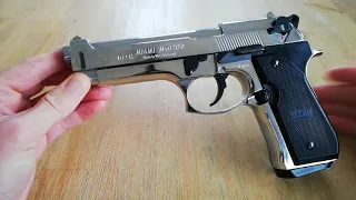 Reck Miami Mod 92F 9mm PAK Schreckschußpistole chrom - VERKAUFT